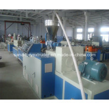 Plastic PE Single Wall Corrugated Soft Pipe Making Machine